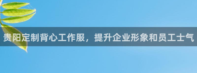 龙8国际龙8官方网站|贵阳定制背心工作服，提升企业形象和员工士气